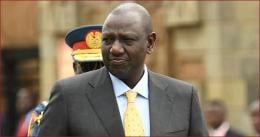 File photo of President William Ruto.